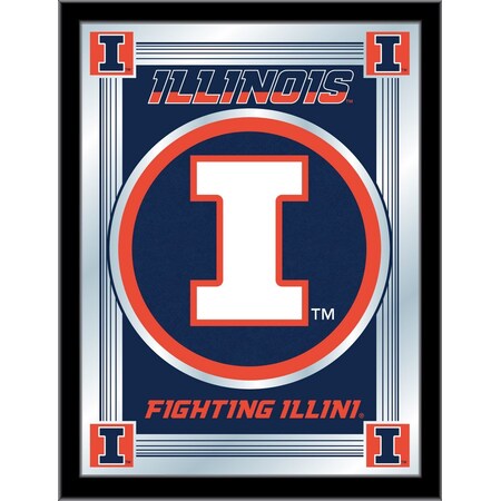 Illinois 17 X 22 Logo Mirror